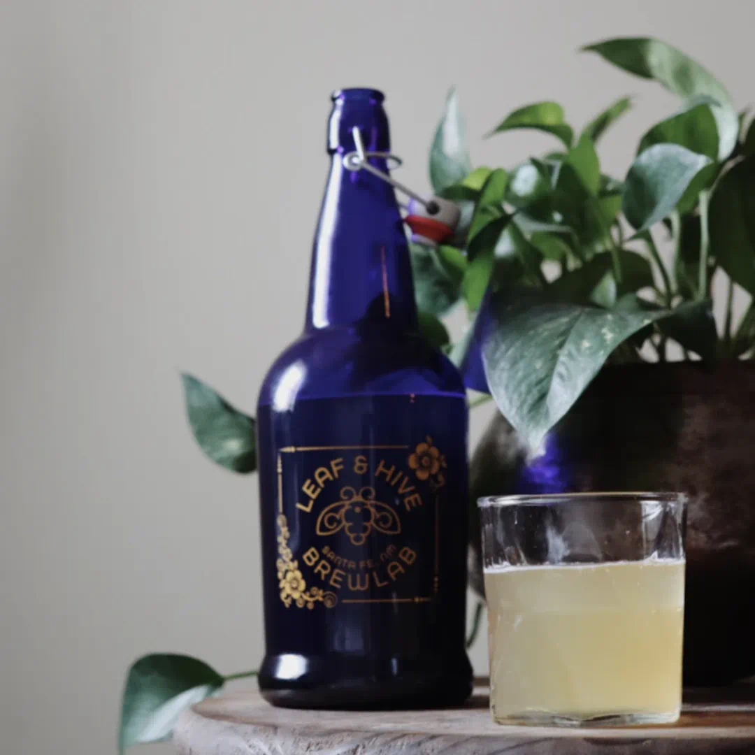 House bottle + flagship taproom pour + Jun alcoholic tea.